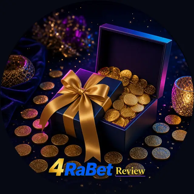 4RaBet India bonus reviews: a gold welcome gift filled with coins